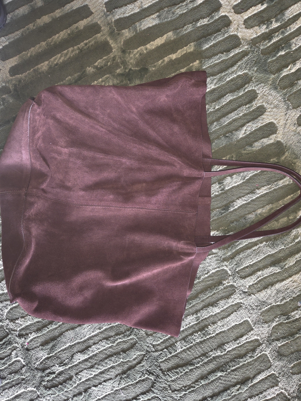ZARA SUEDE TOTE